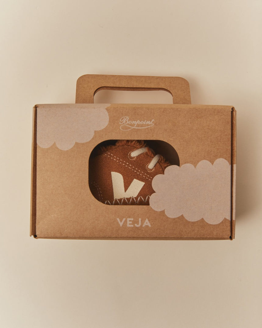 Baby Winter Light ZZ VEJA X Bonpoint Suede Bebek Sneaker