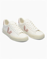 VEJA Campo Chromefree Leather Kadın Sneaker Extra White/Babe