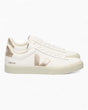 VEJA Campo Chromefree Leather Kadın Sneaker Extra White/Platine