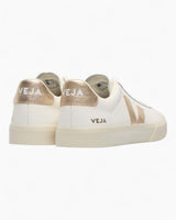 VEJA Campo Chromefree Leather Kadın Sneaker Extra White/Platine