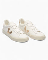 VEJA Campo Chromefree Leather Kadın Sneaker Extra White/Platine