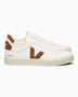 VEJA Campo Chromefree Leather Kadın Sneaker White/Cognac