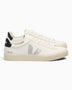 VEJA Campo Chromefree Leather Kadın Sneaker White/Silver/Black