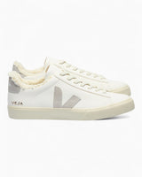 VEJA Campo Winter Fured Leather Kadın Sneaker Extra White/Light Grey