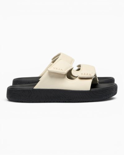 VEJA Etna Bold Leather Kadın Terlik Cashew