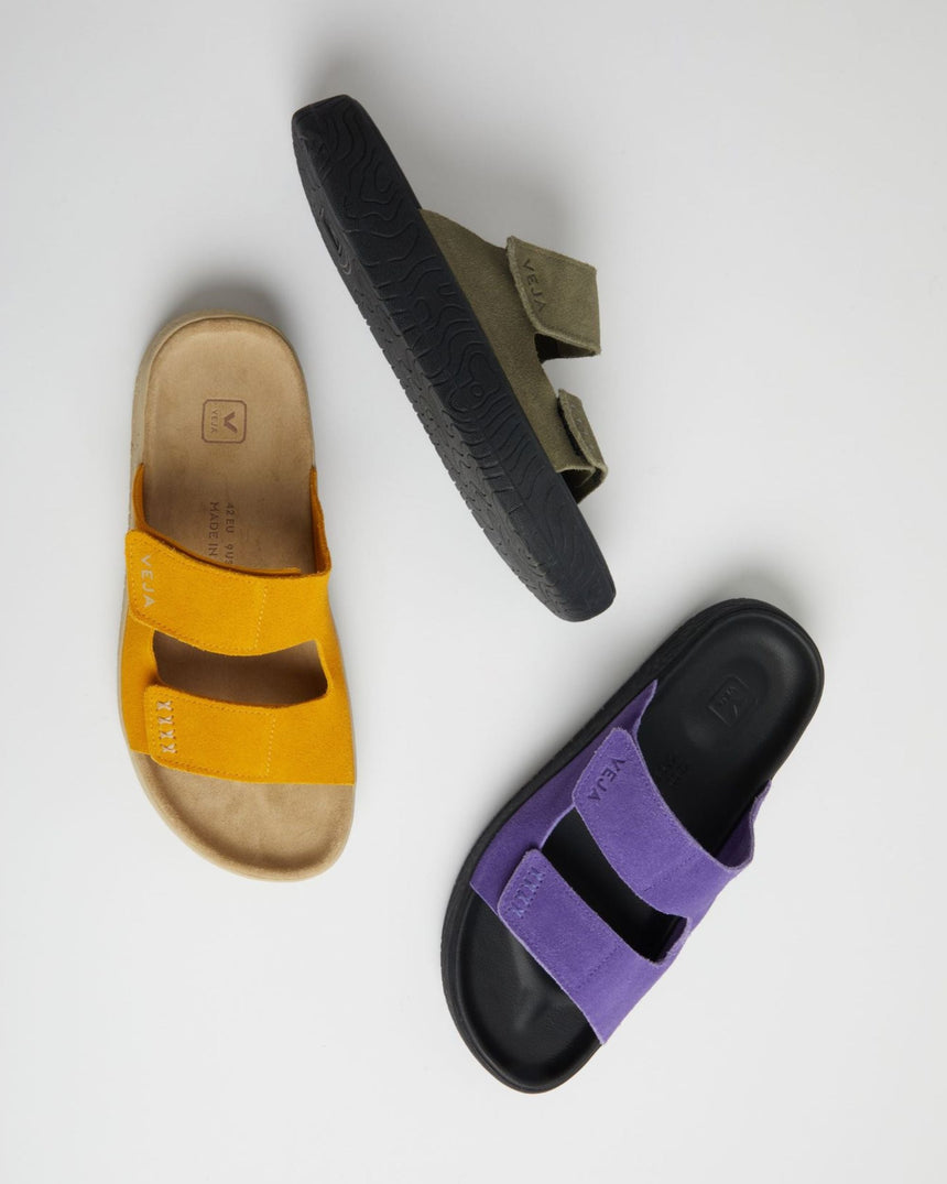 VEJA Etna Suede Soft Kadın Terlik Acai/Acai Black