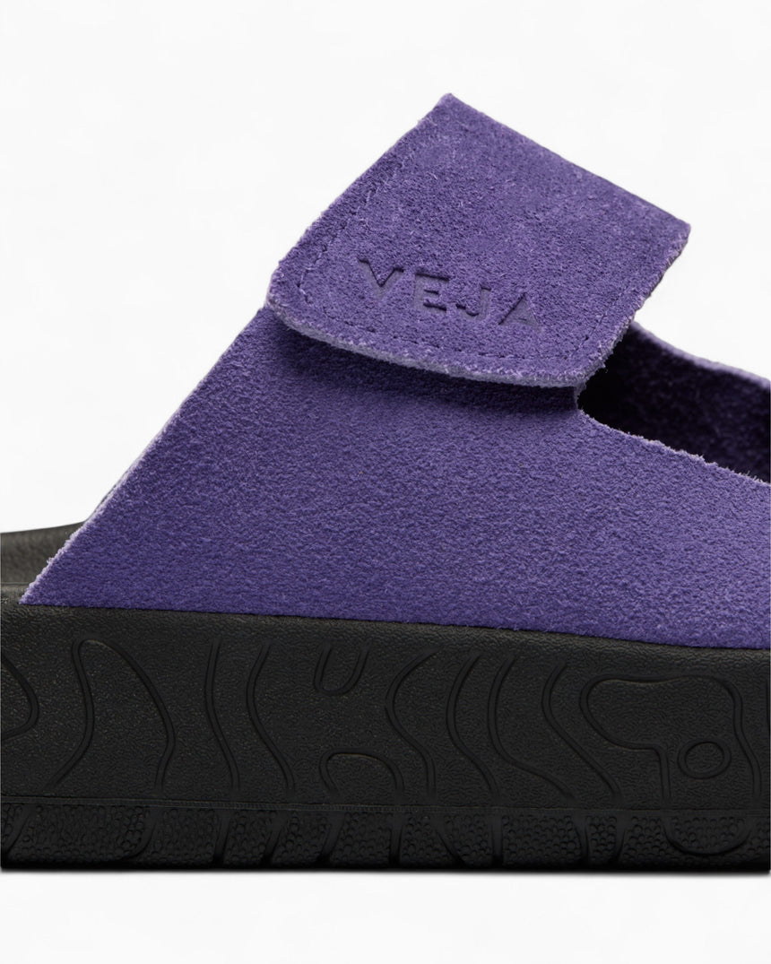 VEJA Etna Suede Soft Kadın Terlik Acai/Acai Black