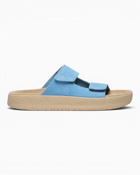 VEJA Etna Suede Soft Kadın Terlik Aqua/Almond