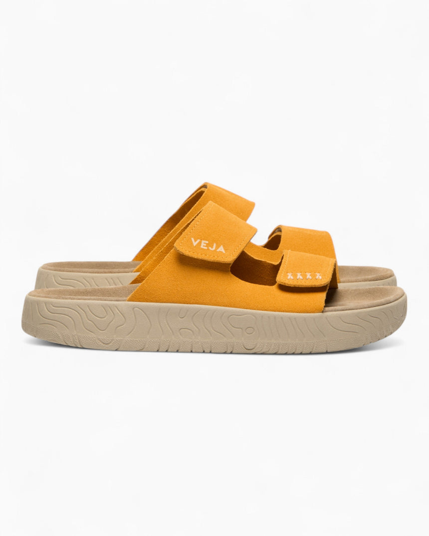VEJA Etna Suede Soft Kadın Terlik Safran Almond/Almond