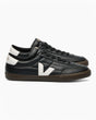 VEJA Panenka Organic Traced Leather Erkek Sneaker Black/White