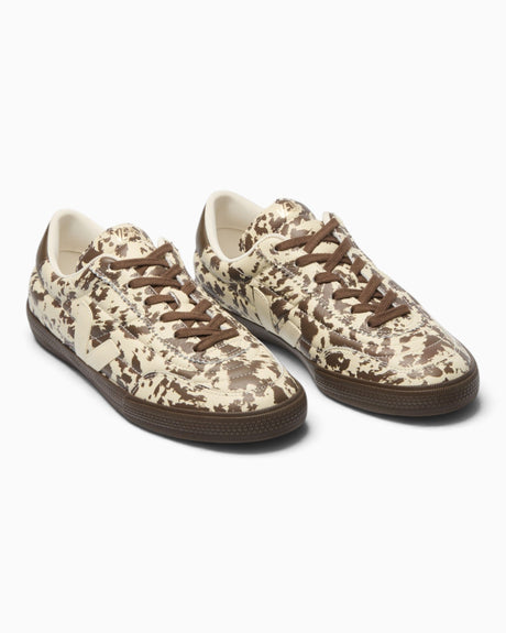 VEJA Panenka Organic Traced Leather Kadın Sneaker Pierre/Wild Country