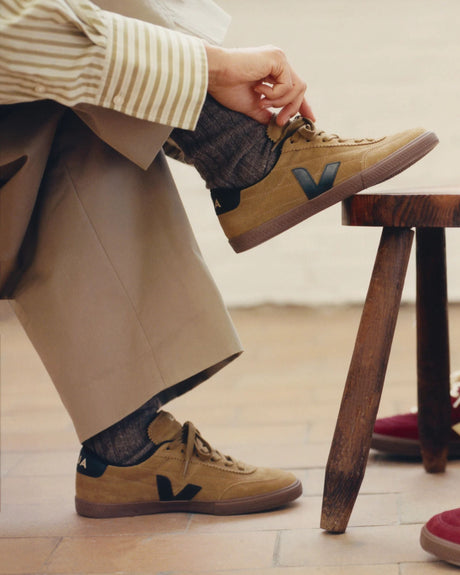VEJA Panenka Suede Erkek Sneaker Tent/Black/Bark
