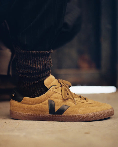 VEJA Panenka Suede Erkek Sneaker Tent/Black/Bark