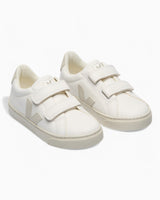 VEJA Small Esplar Chromefree Leather Çocuk Sneaker Extra White/Natural