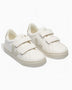 VEJA Small Esplar Chromefree Leather Çocuk Sneaker Extra White/Natural
