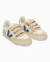 VEJA Small V-10 Chromefree Leather Çocuk Sneaker Extra White/Cafironia