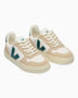 VEJA Small V-10 Laces Chromefree Leather Çocuk Sneaker Extra White/Brittany Almond