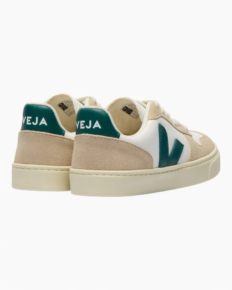 VEJA Small V-10 Laces Chromefree Leather Çocuk Sneaker