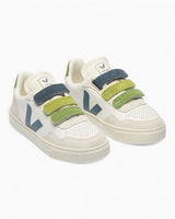 VEJA Small V-90 O.T. Leather Çocuk Sneaker Multico White/California