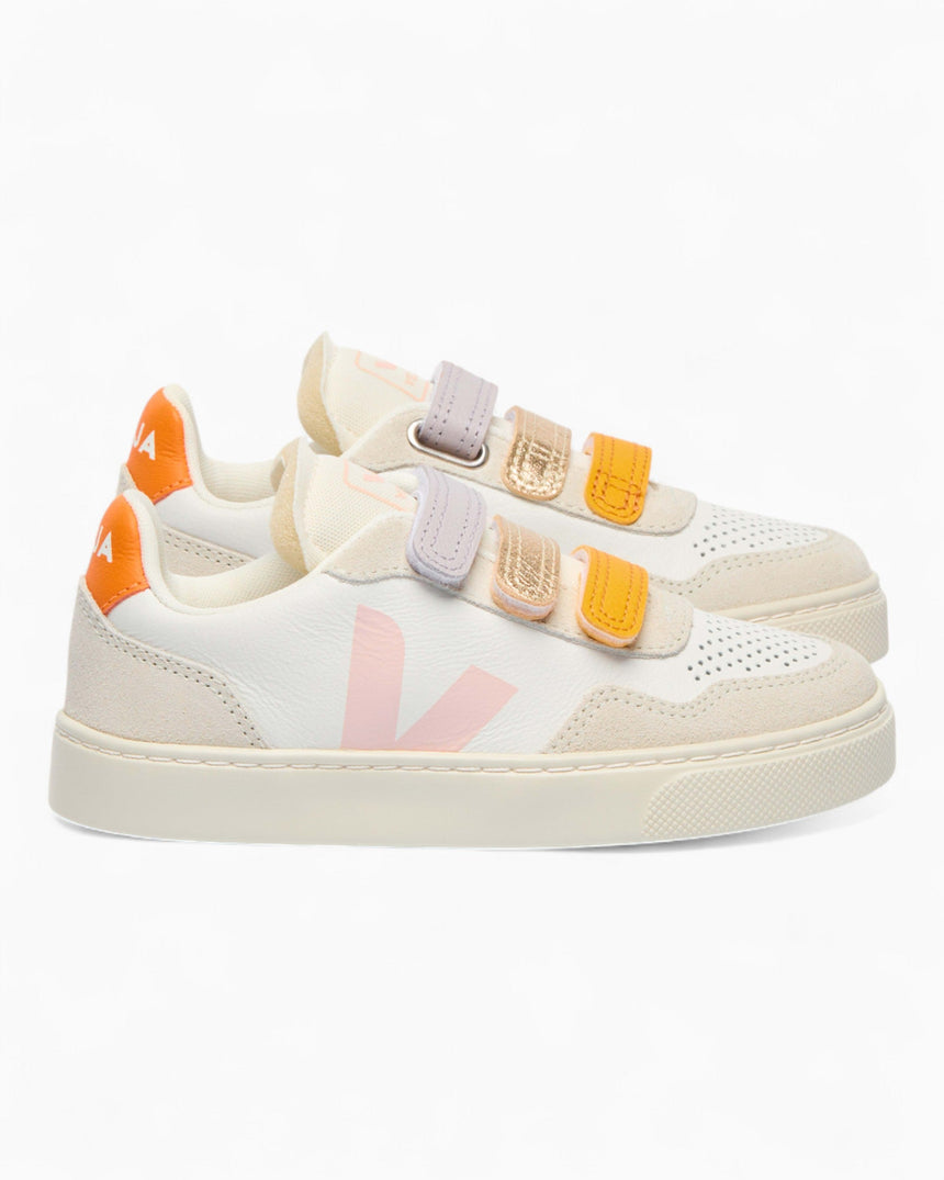 VEJA Small V-90 O.T. Leather Çocuk Sneaker