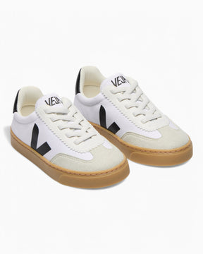 VEJA Small Volley Canvas Çocuk Sneaker White/Black
