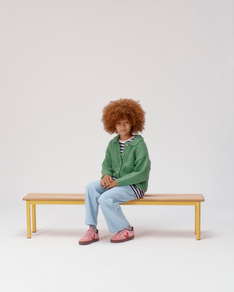 VEJA Small Volley O.T. Leather Çocuk Sneaker