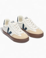 VEJA Small Volley O.T. Leather Çocuk Sneaker White Nautico/Bark