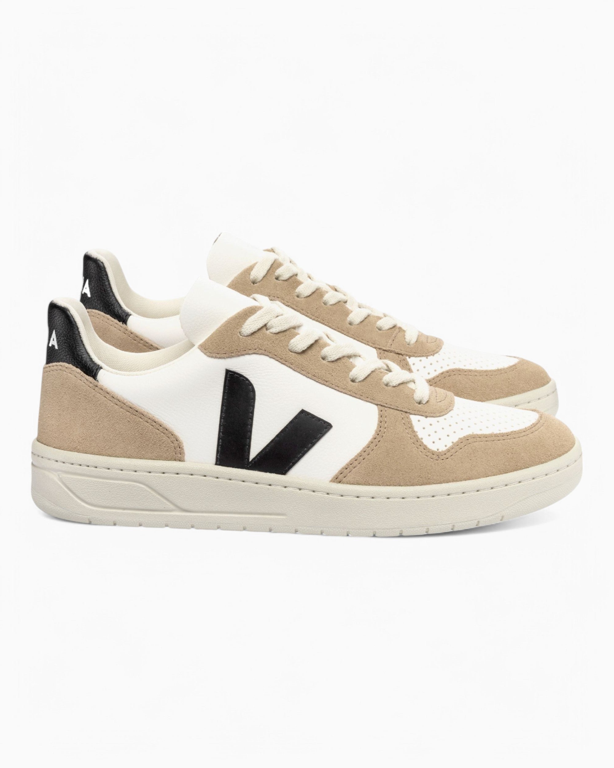 WHAT WE WANT CONPE10 ver.WWW ナラ VEJA V-10 Chromefree Leather Erkek Sneaker - vitruta