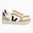 VEJA V-10 Chromefree Leather Erkek Sneaker Extra White/Black Sahara