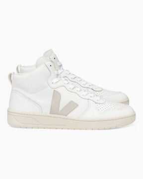 VEJA V-15 Leather Erkek Sneaker Extra White/Natural