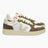 VEJA V-82 Grained Leather Erkek Sneaker Extra White/Natural Kaki
