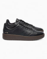 VEJA V-90 Leather Erkek Sneaker Full Black/Eagle