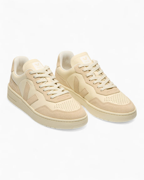 VEJA V - 90 Leather Kadın Sneaker Cashew/Oat