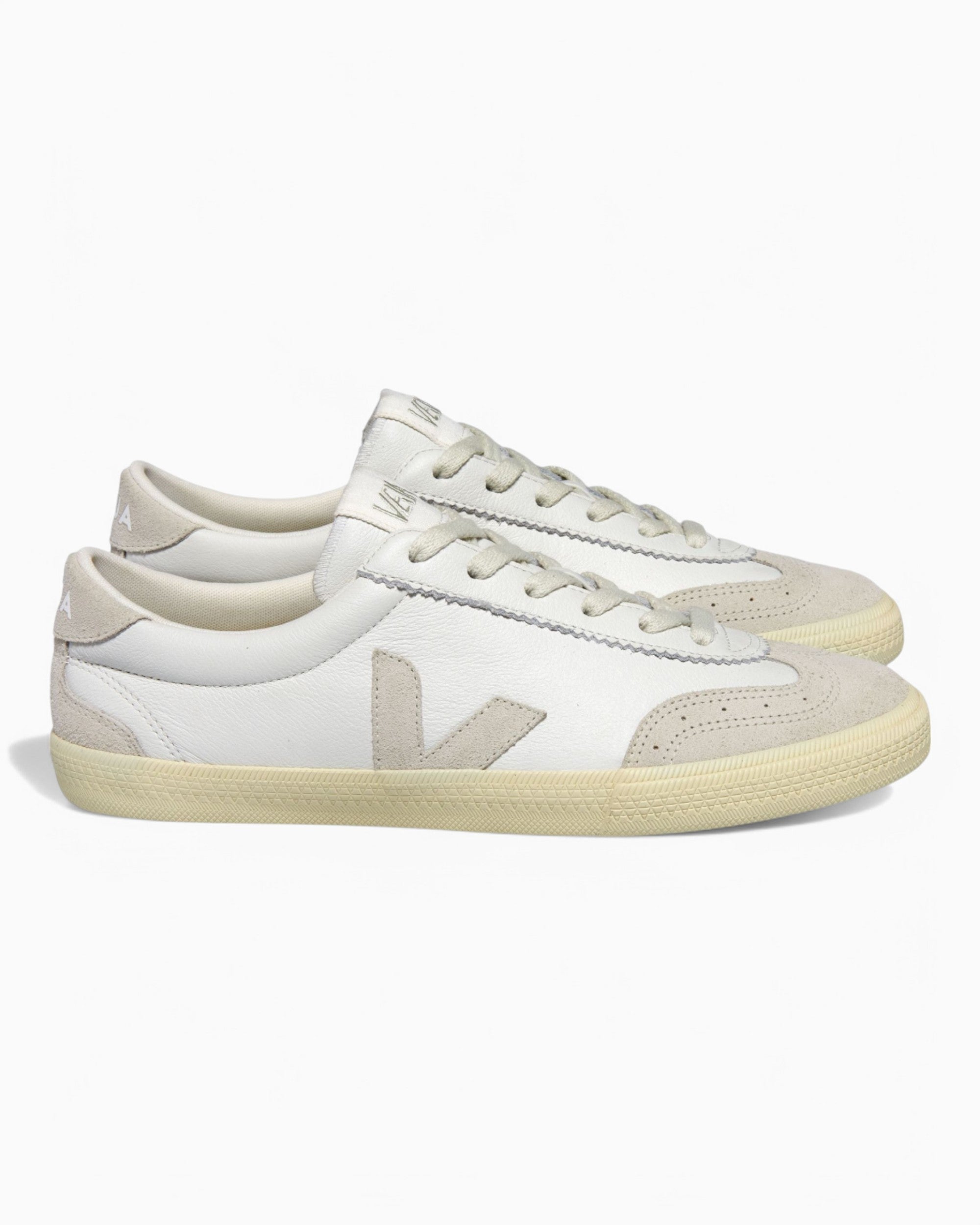 VEJA Volley Organic Traced Leather Erkek Sneaker - vitruta