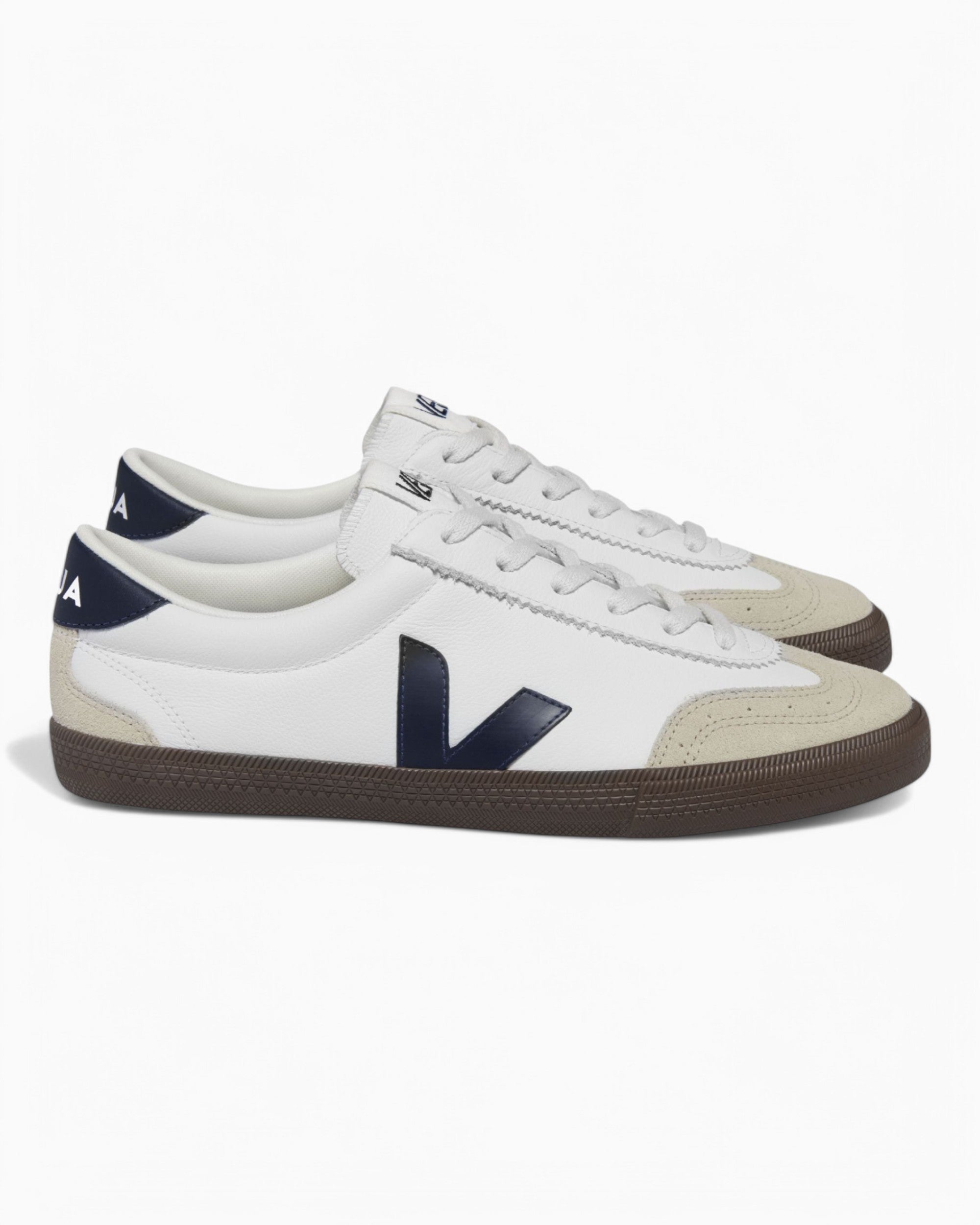 VEJA Volley Organic Traced Leather Erkek Sneaker - vitruta