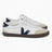 VEJA Volley Organic Traced Leather Erkek Sneaker White/Nautico/Bark