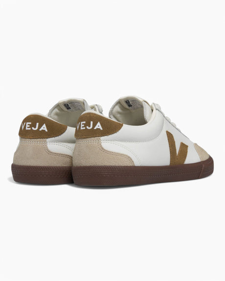 VEJA Volley Organic Traced Leather Erkek Sneaker