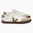 VEJA Volley Organic Traced Leather Erkek Sneaker White/Tent/Bark