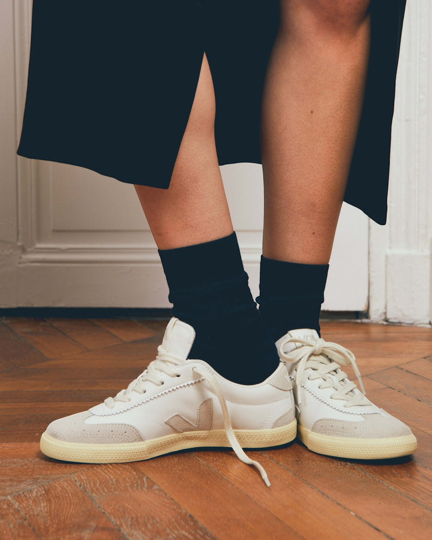 VEJA Volley Organic Traced Leather Kadın Sneaker