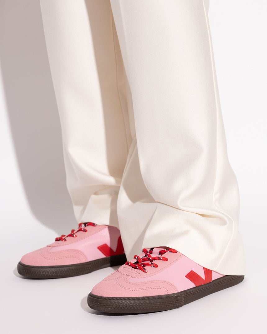 VEJA Volley Organic Traced Leather Kadın Sneaker