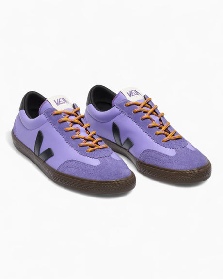 VEJA Volley Organic Traced Leather Kadın Sneaker Joker/Black/Eagle
