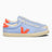 VEJA Volley Organic Traced Leather Suede Panel Kadın Sneaker Olympe Orange/Fluo/Calcaire