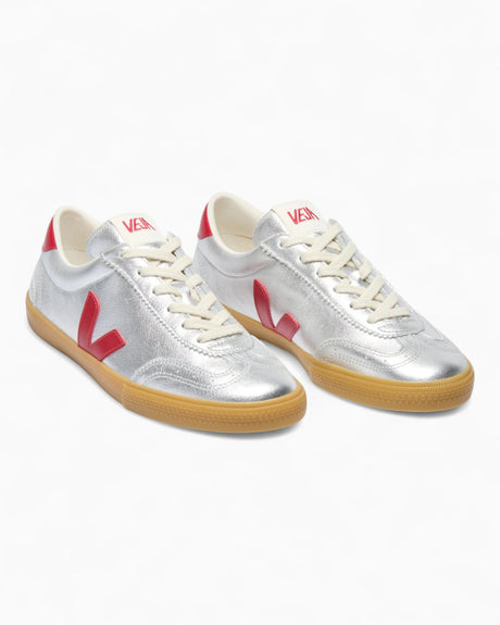 VEJA Volley Organic Traced Leather Kadın Sneaker