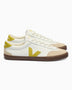 VEJA Volley Organic Traced Leather Kadın Sneaker White/Liquor Bark