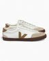 VEJA Volley Organic Traced Leather Kadın Sneaker White/Tent/Bark