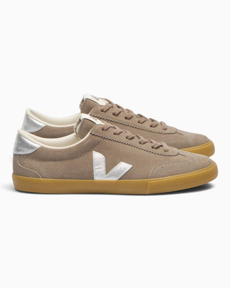 VEJA Volley Suede Kadın Sneaker Moonrock/Silver