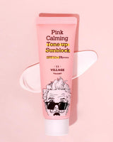 Village 11 Factory Pink Calming Tone Up Sun Block SPF50+ PA++++ 50ml