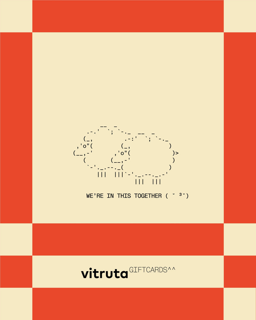 vitruta Gift Card We're In This Together E-Gift Card