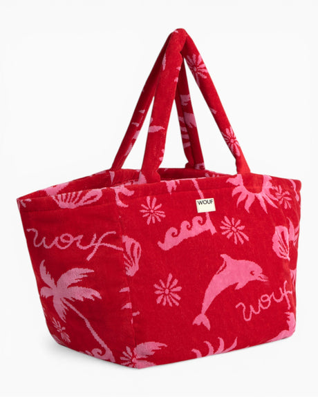 WOUF Terry Large Tote Bag