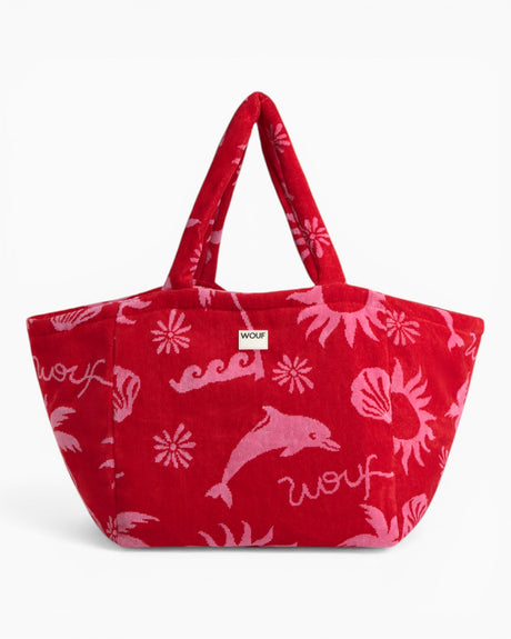 WOUF Terry Large Tote Bag Tulum